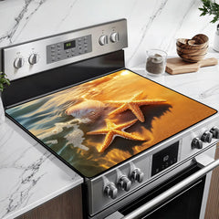 BSFHH heat-resistant glass top cover shields your electric stove from scratches and spills.