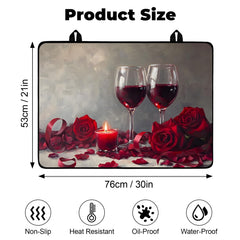 BSFHH scratch-resistant cover shields the electric stove from spills and stains.