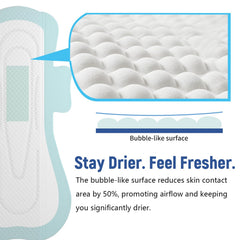 ßST#protection heavy flow overnight pad breathable cover keeps skin cool