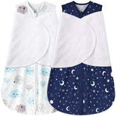 BSTOPPT newborn sleep sack with clouds design for safer crib sleep and gentle swaddling