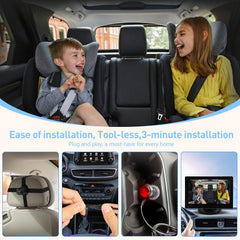 BTLMEMO 360-degree adjustable camera covers wide angles for two kids.