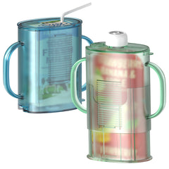 btrfe pouch holder no squeeze front view reduces mess during snack time