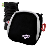 BubbleBum inflatable booster seat folded for travel and storage