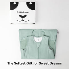 BubblePanda 2-way zipper enables midnight diaper changes with minimal disruption.
