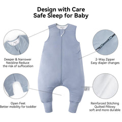 BubblePanda safe design with narrow neck for snug, secure sleep.