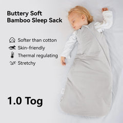 BubblePanda sleep sack narrow neckline promotes a safer, snug fit.