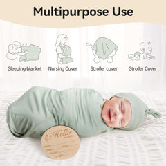 BubblePanda swaddle multi-use for daily baby care