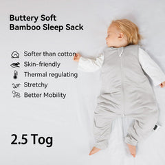 BubblePanda 2-way side zipper for easy midnight diaper changes.