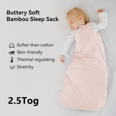BubblePanda two-way zipper sleep sack - easy night diaper changes while baby stays warm.