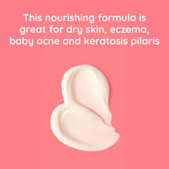 Bubbsi organic coconut oil and shea butter ingredients highlighting nourishment