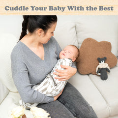 Bublo Baby Galaxy swaddle arms-out transition 04 supports growing babies.