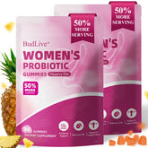 BudLive Gummies bottle with pineapple flavor, ready for daily balance