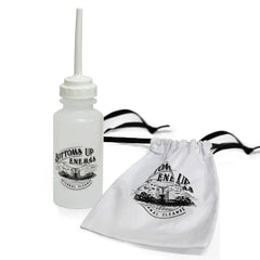 Bottoms Up Enemas BUE reusable enema bottle with 10oz capacity for easy cleansing.