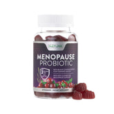 Built by Nature menopause probiotic gummy bottle front offers daily vegan support.