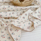 BuLuTu cotton muslin blanket ready for nap-time comfort with breathable four-layer gauze