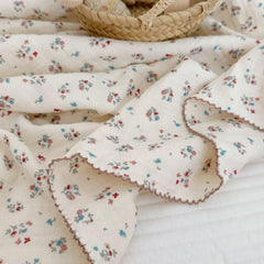 BuLuTu cotton muslin blanket ready for nap-time comfort with breathable four-layer gauze