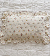 BuLuTu cherry jasmine design pillowcase brightens nurseries with vibrant color.