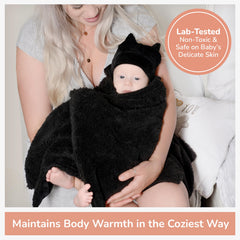 Bumba Kids bat hat adds cute, adjustable headwear for Halloween-ready looks.