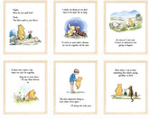 Bumbleboo Winnie the Pooh prints collection in 8x10 unframed format for nursery decor.
