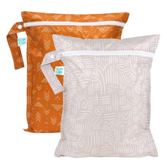 Bumkins Desert Boho 2-pack front view for travel organization.