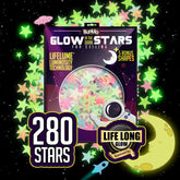 BUNMO Glow Stars ceiling constellations create magical night-sky ambiance for kids.