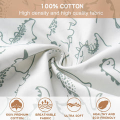 Bunnikins & Clover pillowcase 13x18 shown on a neat bed for easy care