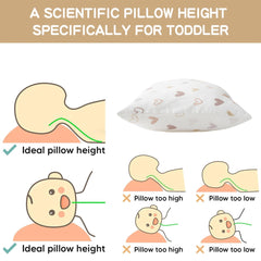 Bunnikins & Clover pillowcase in 100% cotton for safe, breathable sleep