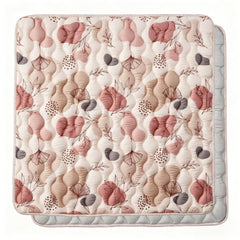 Bunnikins & Clover soft play mat folded for compact storage and travel