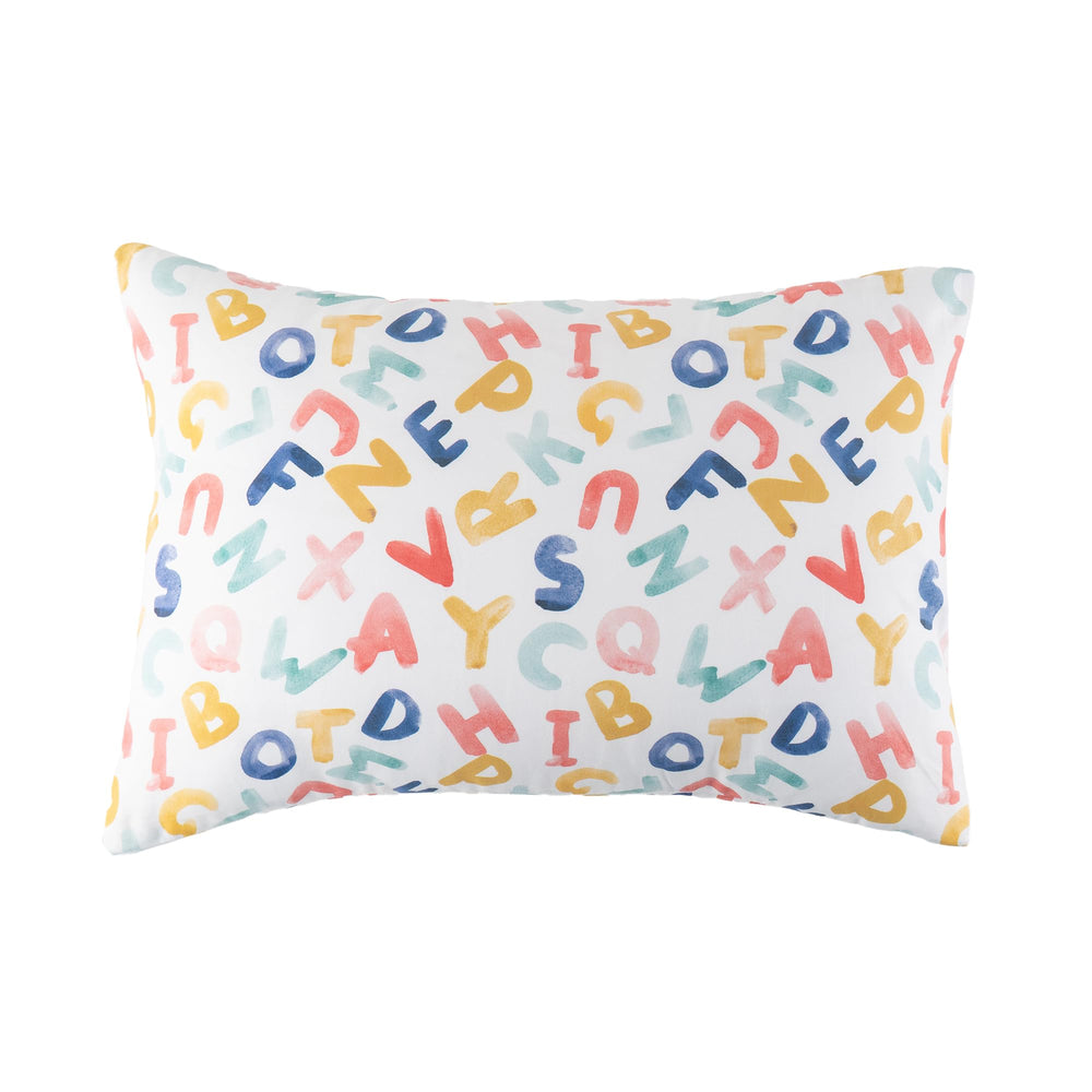 Bunnikins & Clover toddler pillow 13x18 with soft cotton shell for cozy naps.