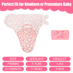 Bunnycool preemie swaddle avocado pattern provides breathable comfort during rest