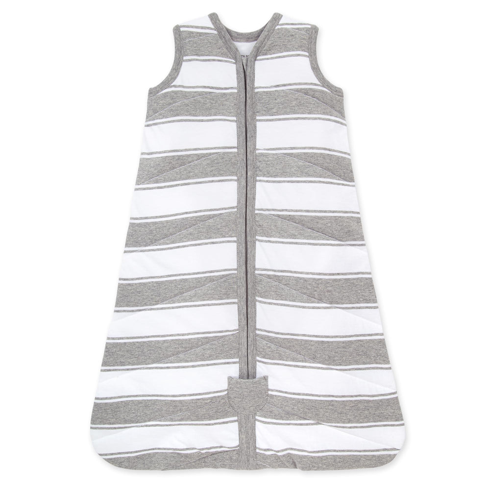Burt's Bees Baby Beekeeper wearable blanket in organic cotton offers soft, breathable comfort for sleep