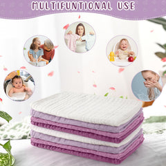 Buryeah Burp Cloths color options for vibrant baby outfits.