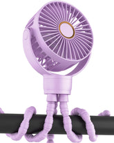 Buywoo portable-stroller-fan clip-on for on-the-go cooling.