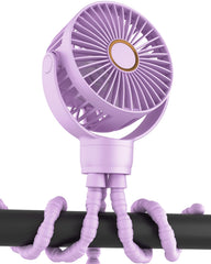 Buywoo portable-stroller-fan clip-on for on-the-go cooling.