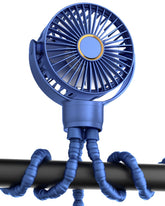 Buywoo stroller fan clip-on provides portable cooling during walks.