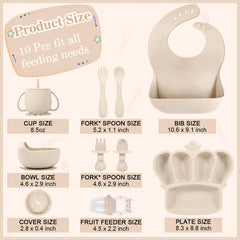 BXLL crown-shaped suction divided plate demonstrating stable mealtime with five sections and six suction points.