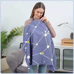ByeBye Calorie cotton nursing cover providing full-coverage design