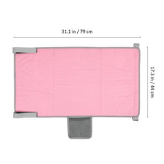 Cabilock soft fabric surface on toddler extender for comfortable contact.