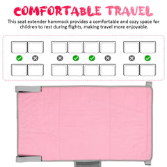 Cabilock breathable fabric seat extender close-up emphasizes gentle touch.