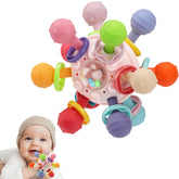 CAHILON baby teether with 12 chew points to soothe gums.