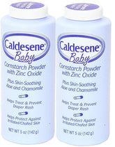 Caldesene baby powder pack-2 front view for diaper care