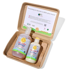 California Baby Super Sensitive Conditioner bottle, detangles hair gently.
