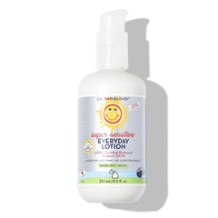 California Baby Super Sensitive Lotion bottle, 8.5 oz, everyday moisturizing for sensitive skin.