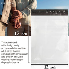 Calvana tight-seal design contains odors during disposal.