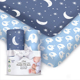 Cambria Baby fitted sheet for Pack 'n Play offers snug fit with soft organic cotton.