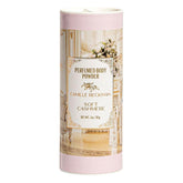 Camille Beckman Soft Cashmere powder bottle for daily freshness and odor control.