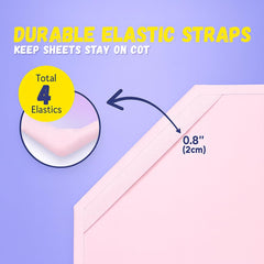 Camp County Beyond wrinkle-free cot sheet ideal for daycare naps