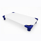 Camp County Beyond fitted cot sheet 22x52 keeps daycare cots tidy and snug.