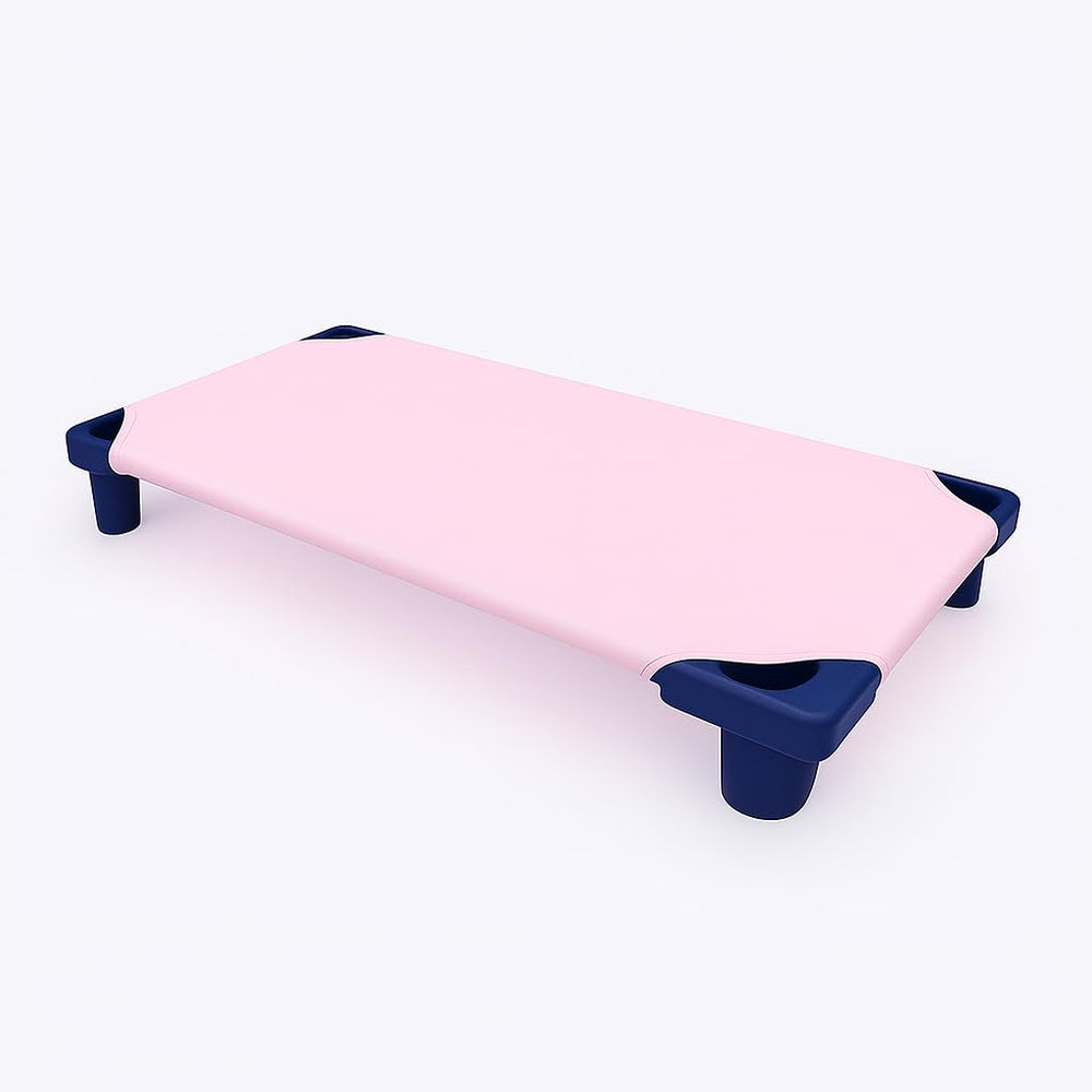 Camp County Beyond fitted cot sheet for daycare pink 22x52 provides snug fit