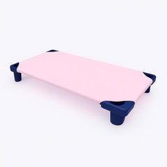 Camp County Beyond fitted cot sheet for daycare pink 22x52 provides snug fit